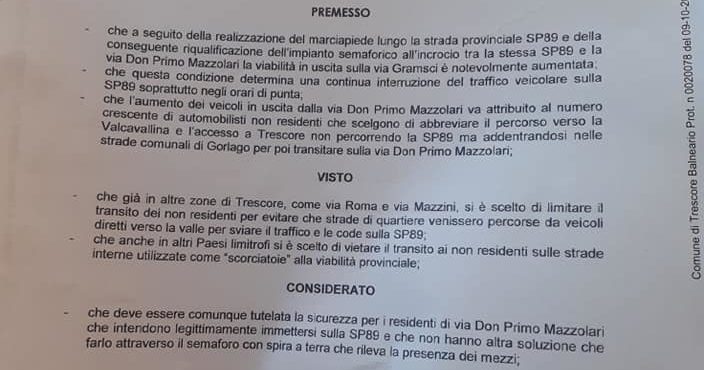 Trescore, addio ad un’altra via ‘tagliacode’ per i pendolari