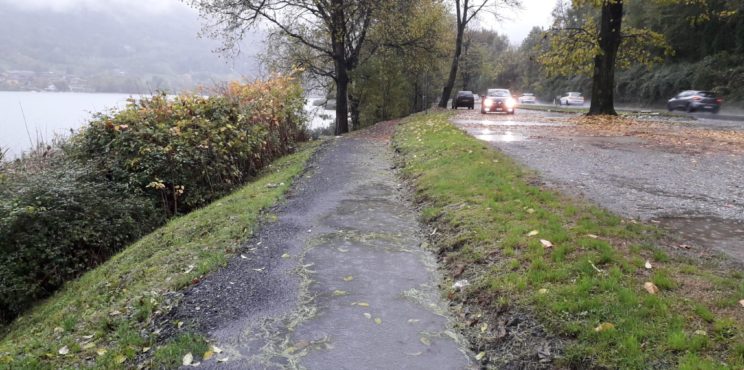 Ranzanico – l’appello: “la passeggiata da mettere in sicurezza con i guard rail”