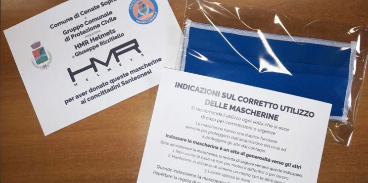 L’HMR riconverte la produzione e regala mascherine ai comuni della valle Cavallina