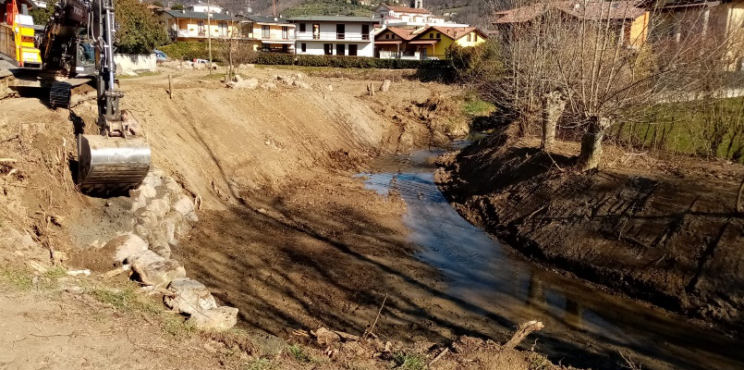 Villongo – Messa in sicurezza del Torrente Uria nel tratto a valle di Via del Risorgimento