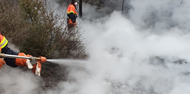 Endine – la caccia al piromane e il timore di nuovi incendi