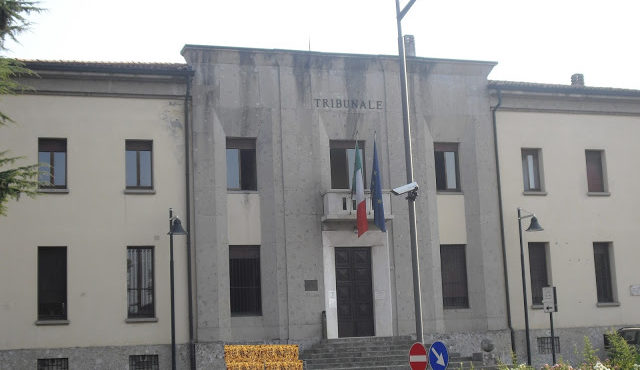 Il Covid 19 frena anche i lavori all’ex tribunale che passano dalla Sicilia a Roma